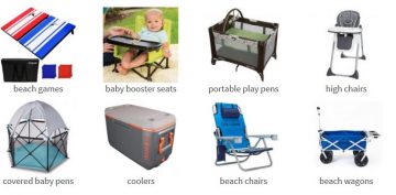 find beach and baby rental items near you in Northwest Florida