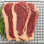 Grass Fed Parthenais Beef NY Strip (prices listed in description)